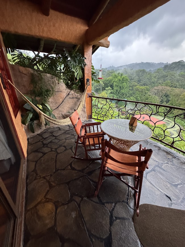 peace lodge deluxe room hammock