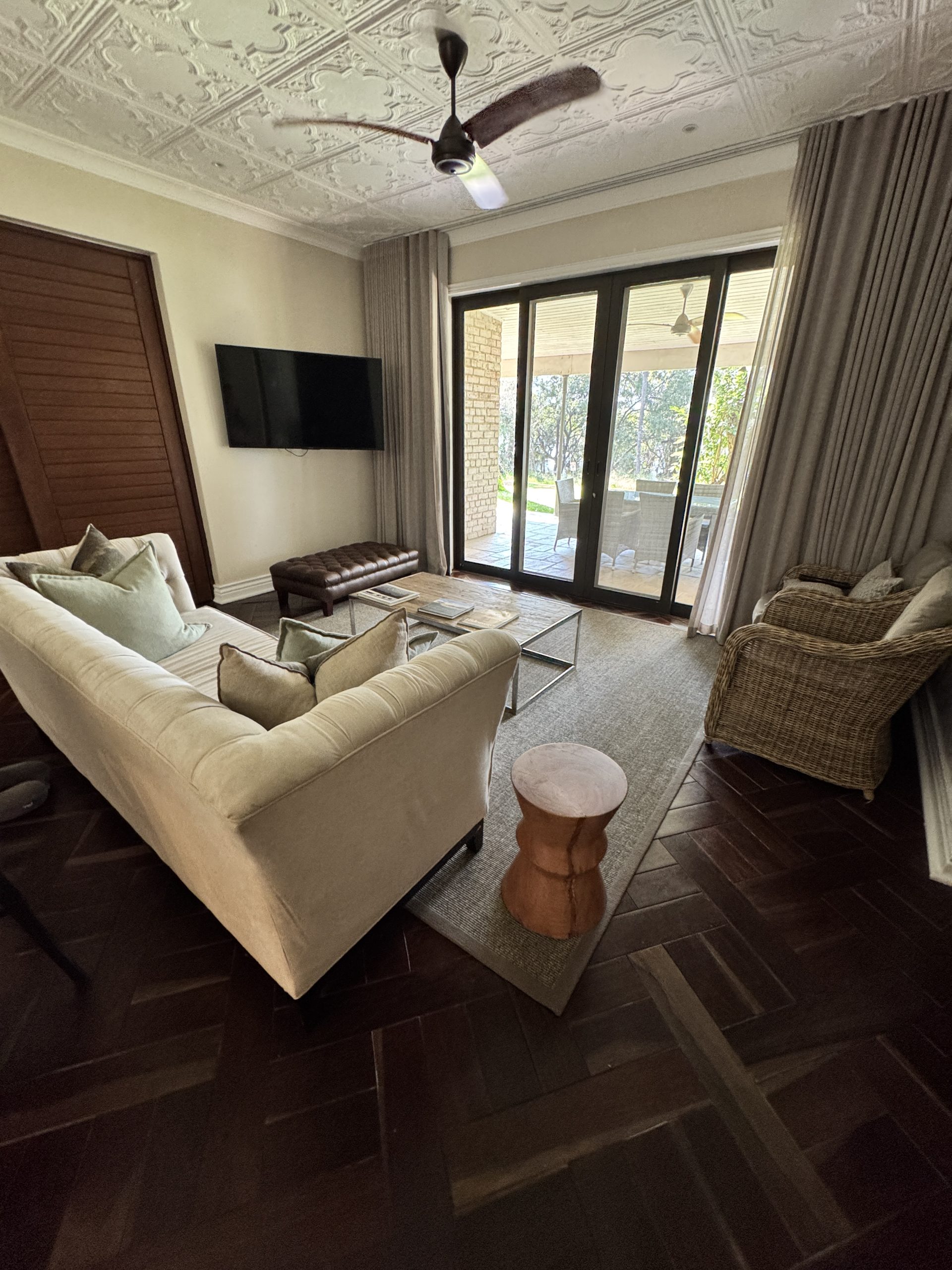 Palm River Hotel suite living room