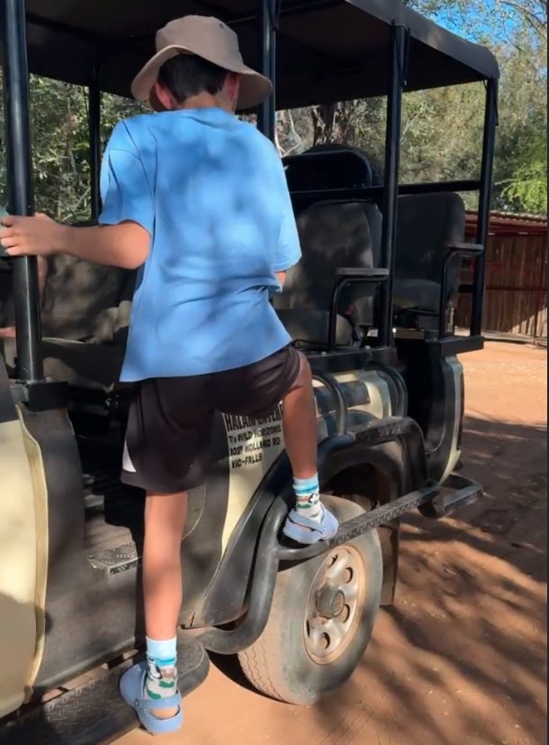 First safari vehicle experience at Wild Horizons