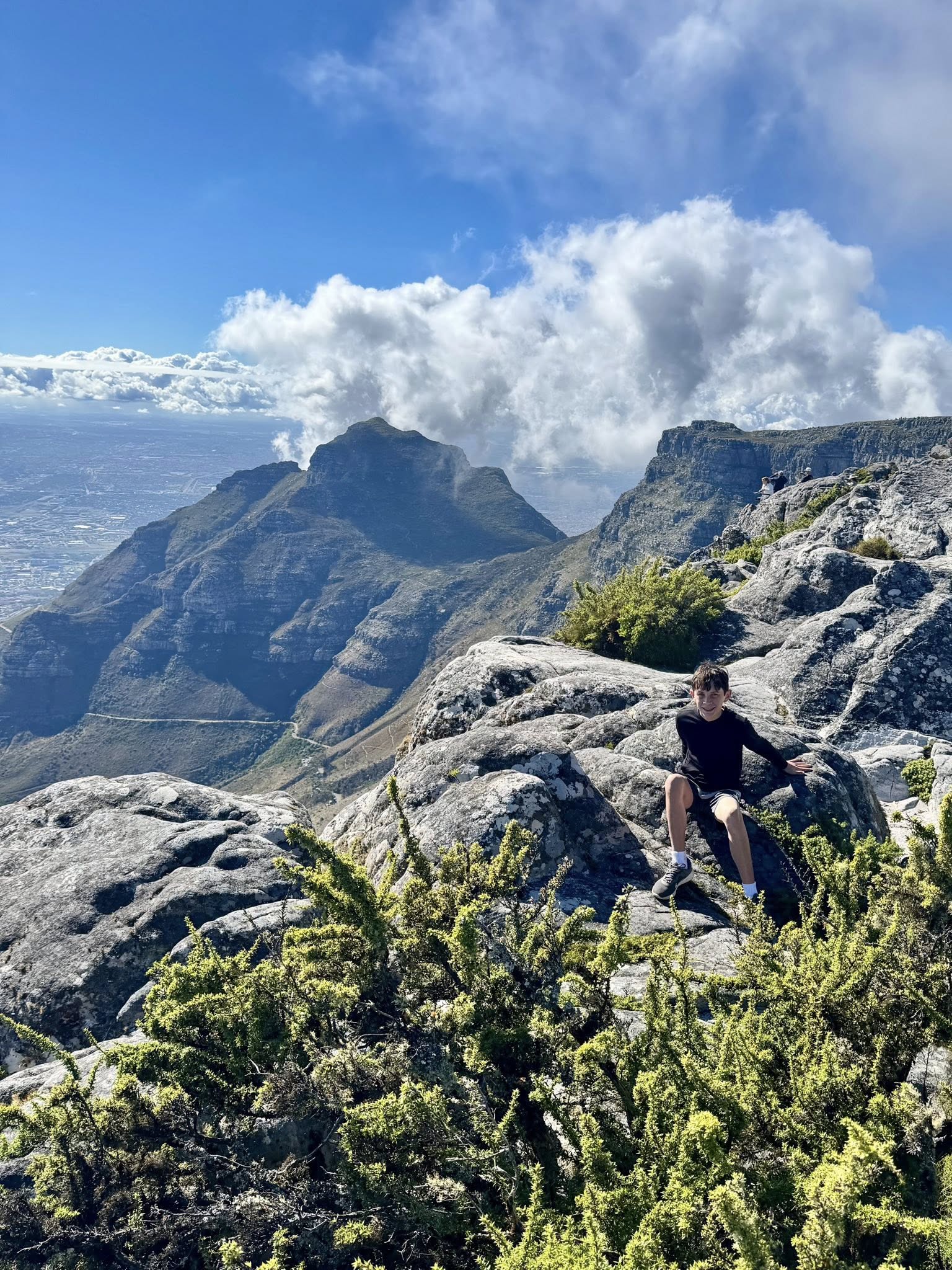 Table Mountain summit 360 degree views Cape Town
