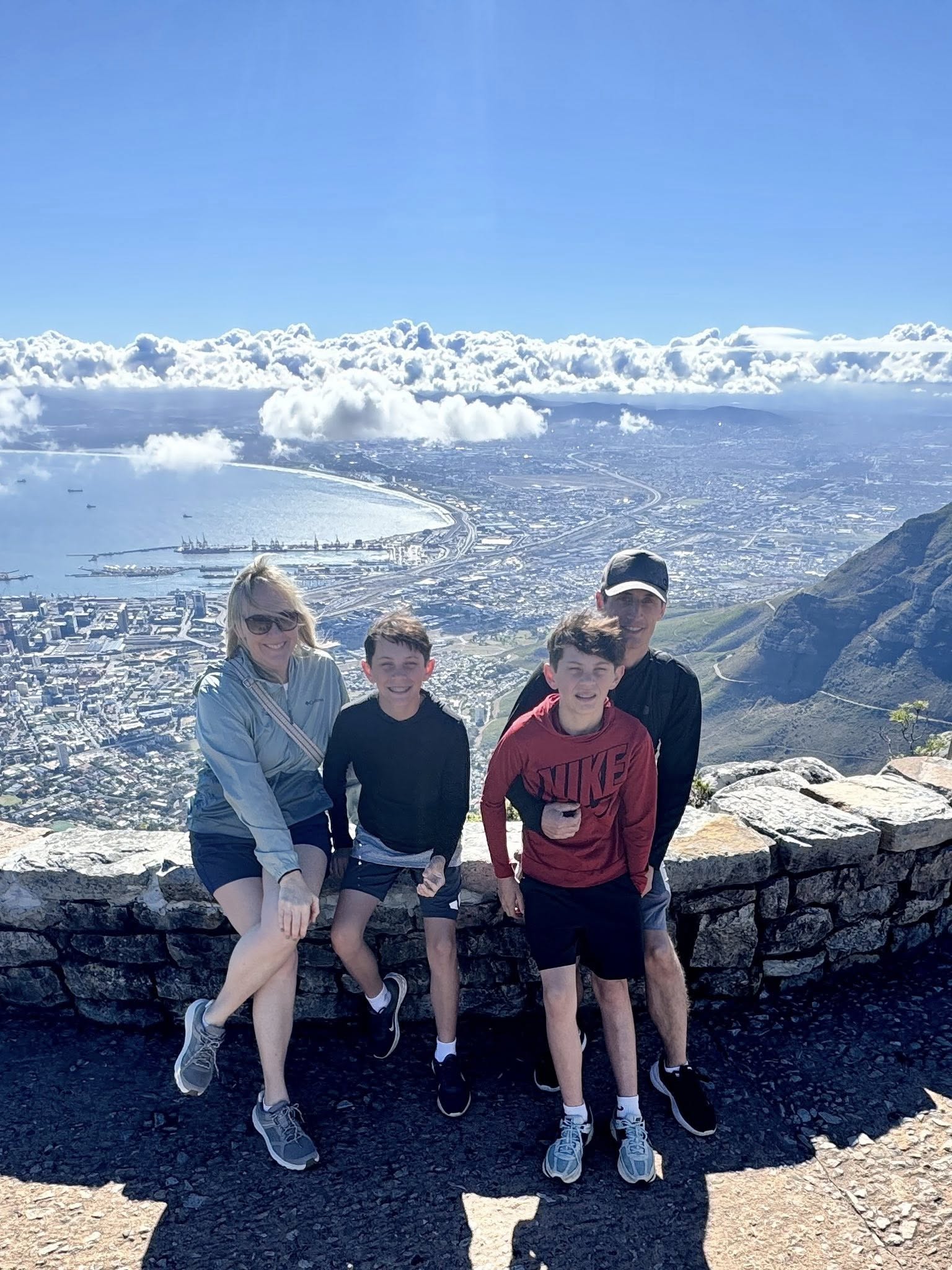 Views from Table Mountain Cape Town South Africa