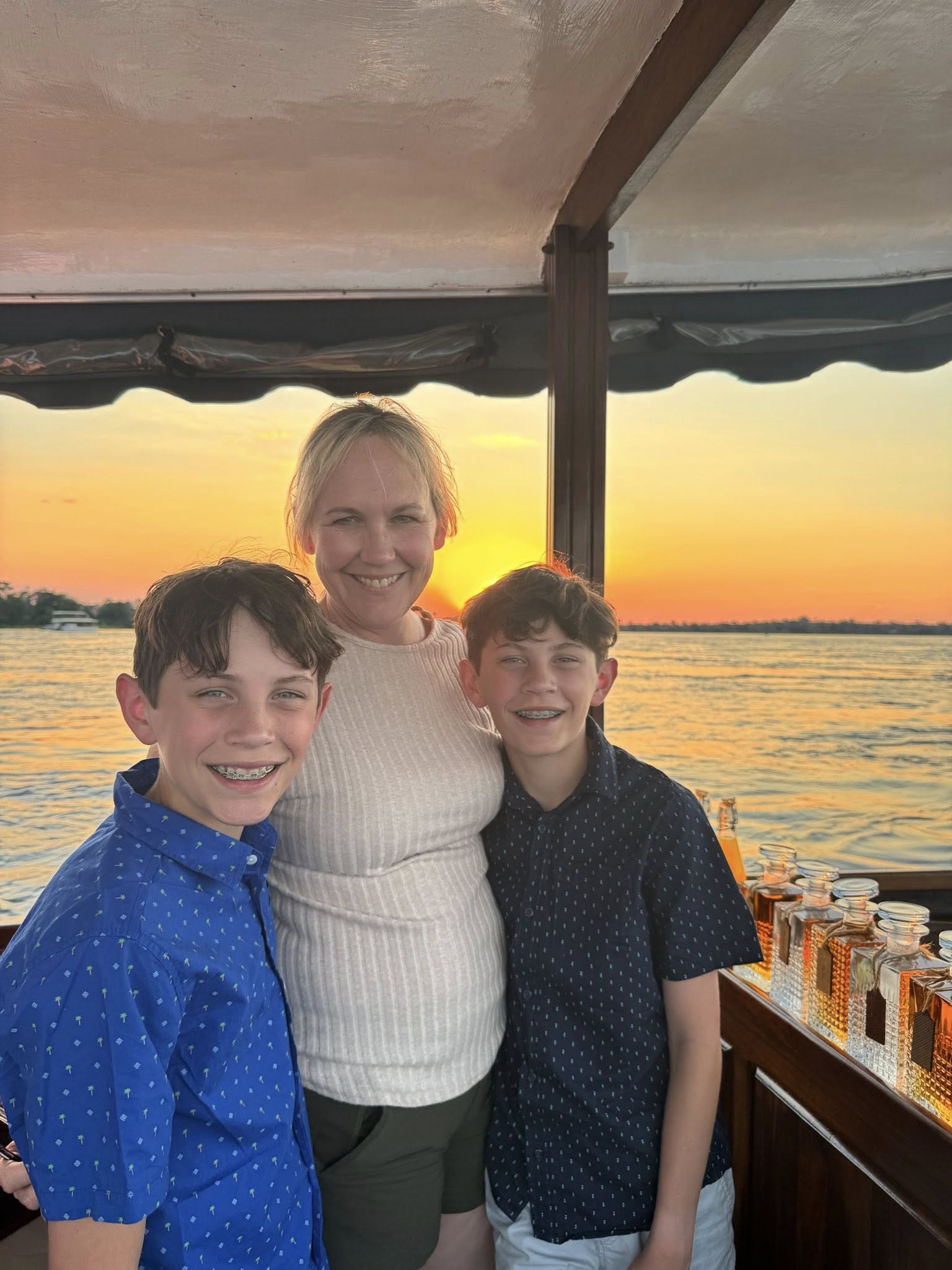 Zambezi River sunset cruise
