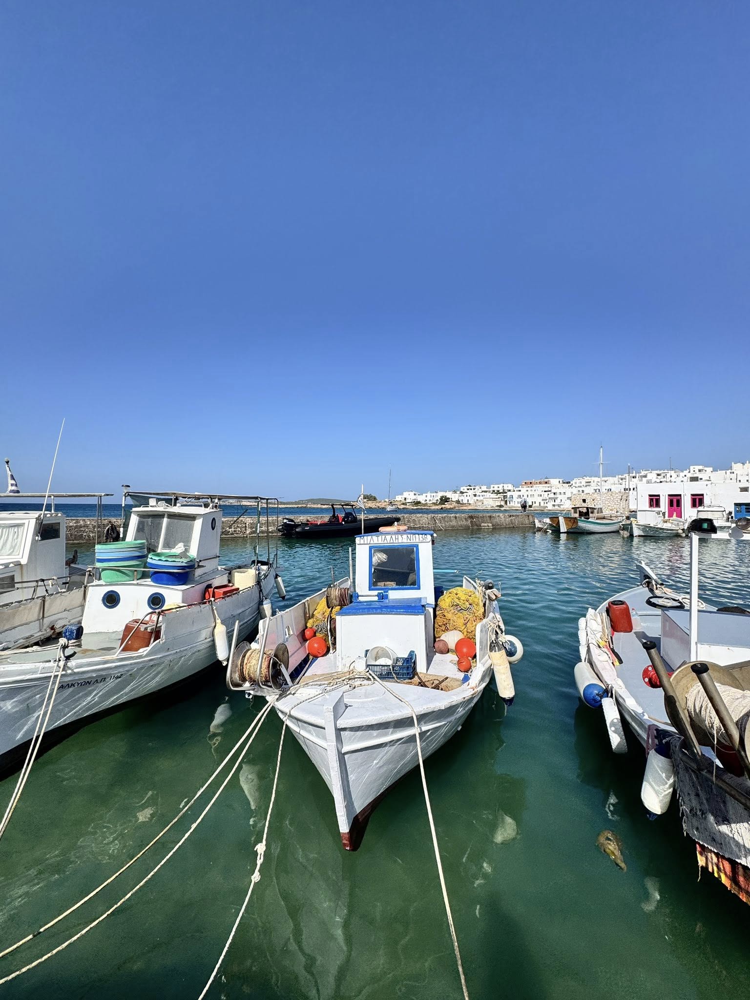 Noussá harbor view