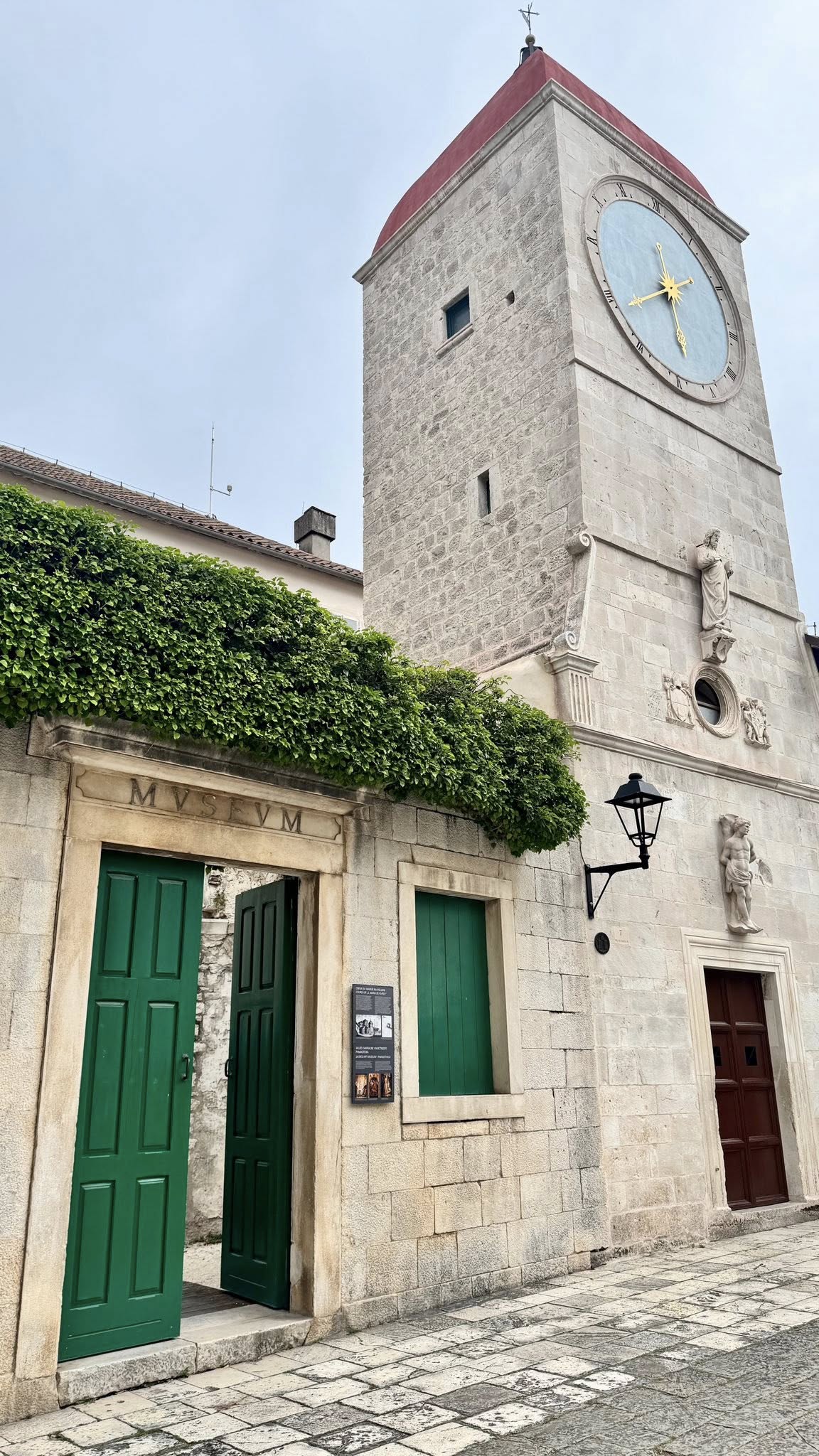 Trogir clock tower