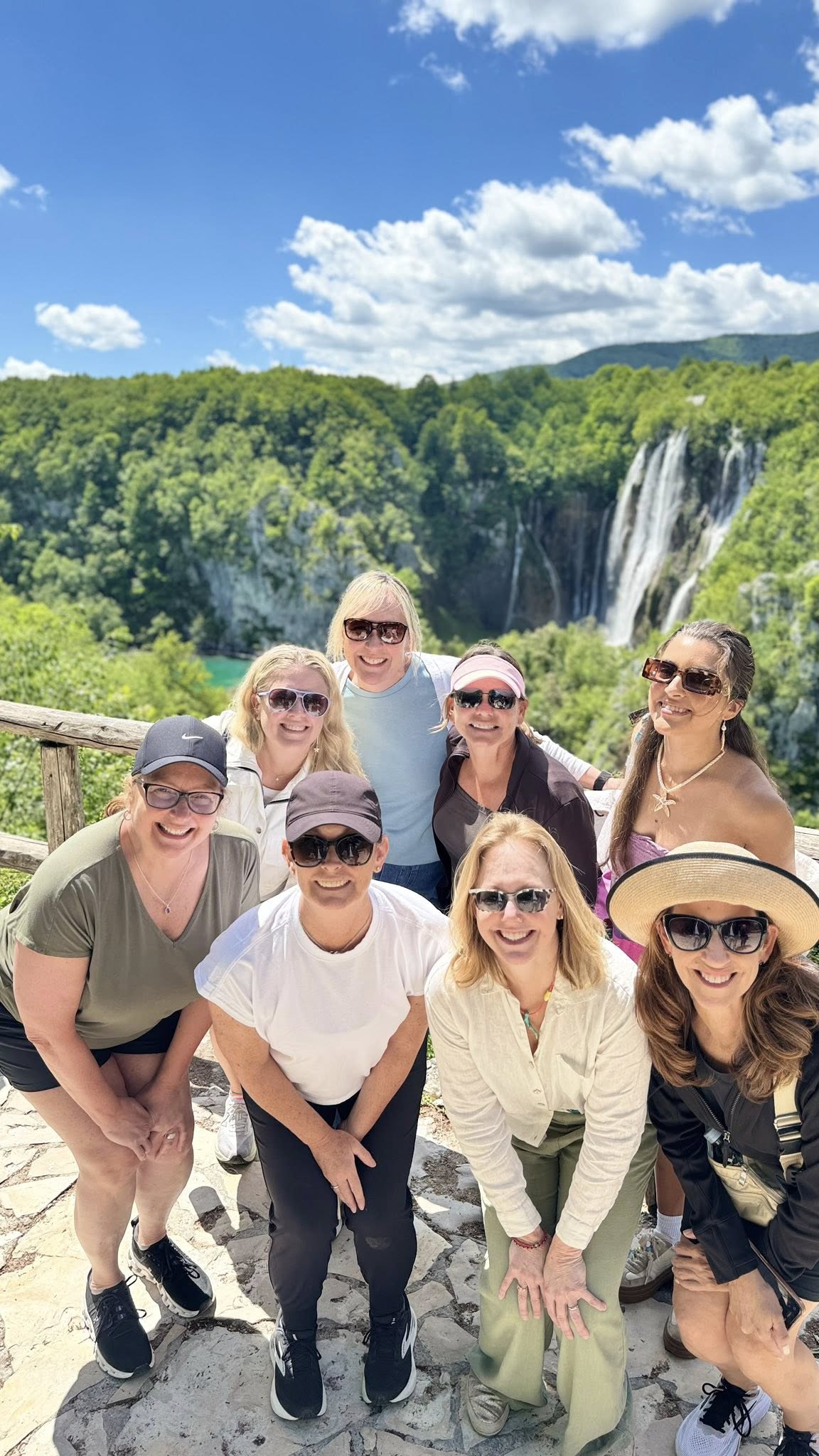 Wander Women group at Plitvice