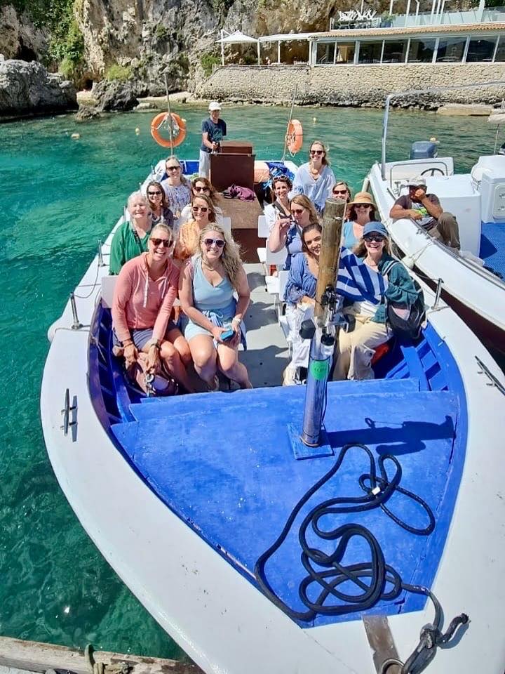 Wander Women group in Corfu