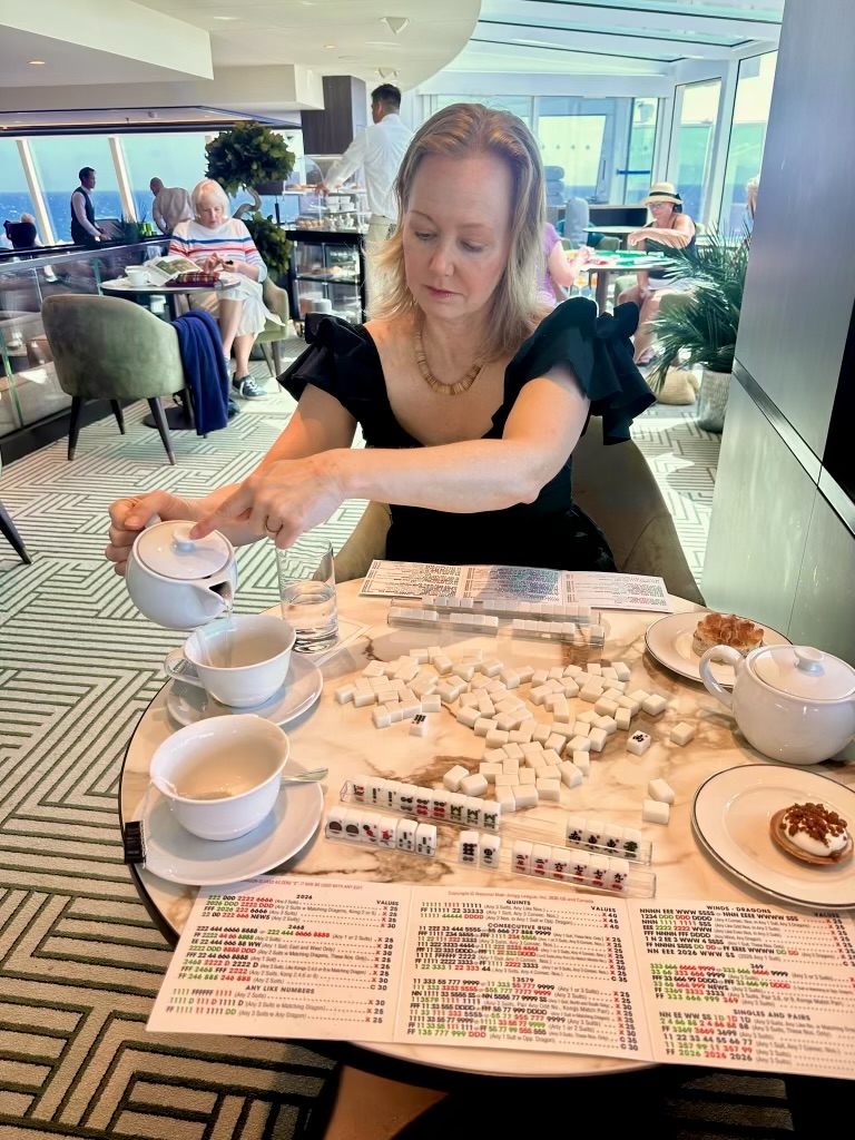 Mahjong tea time