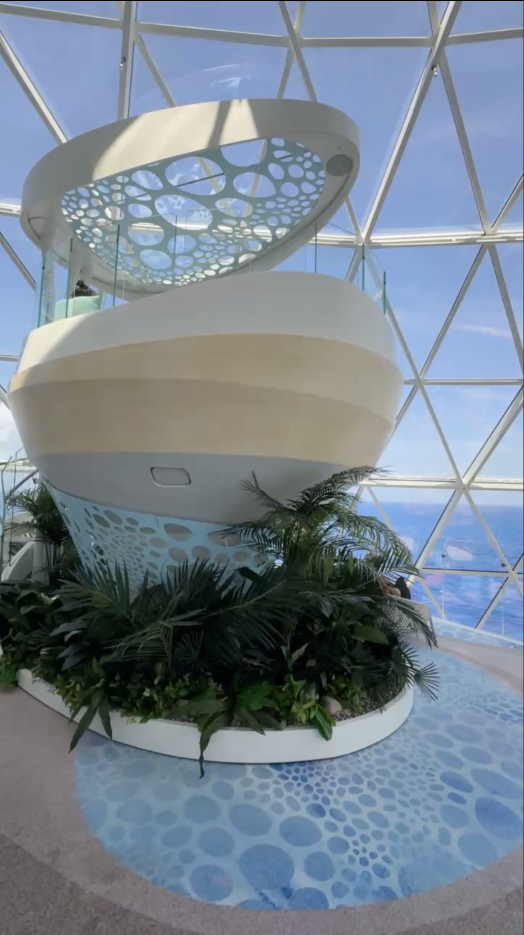 AquaDome interior views