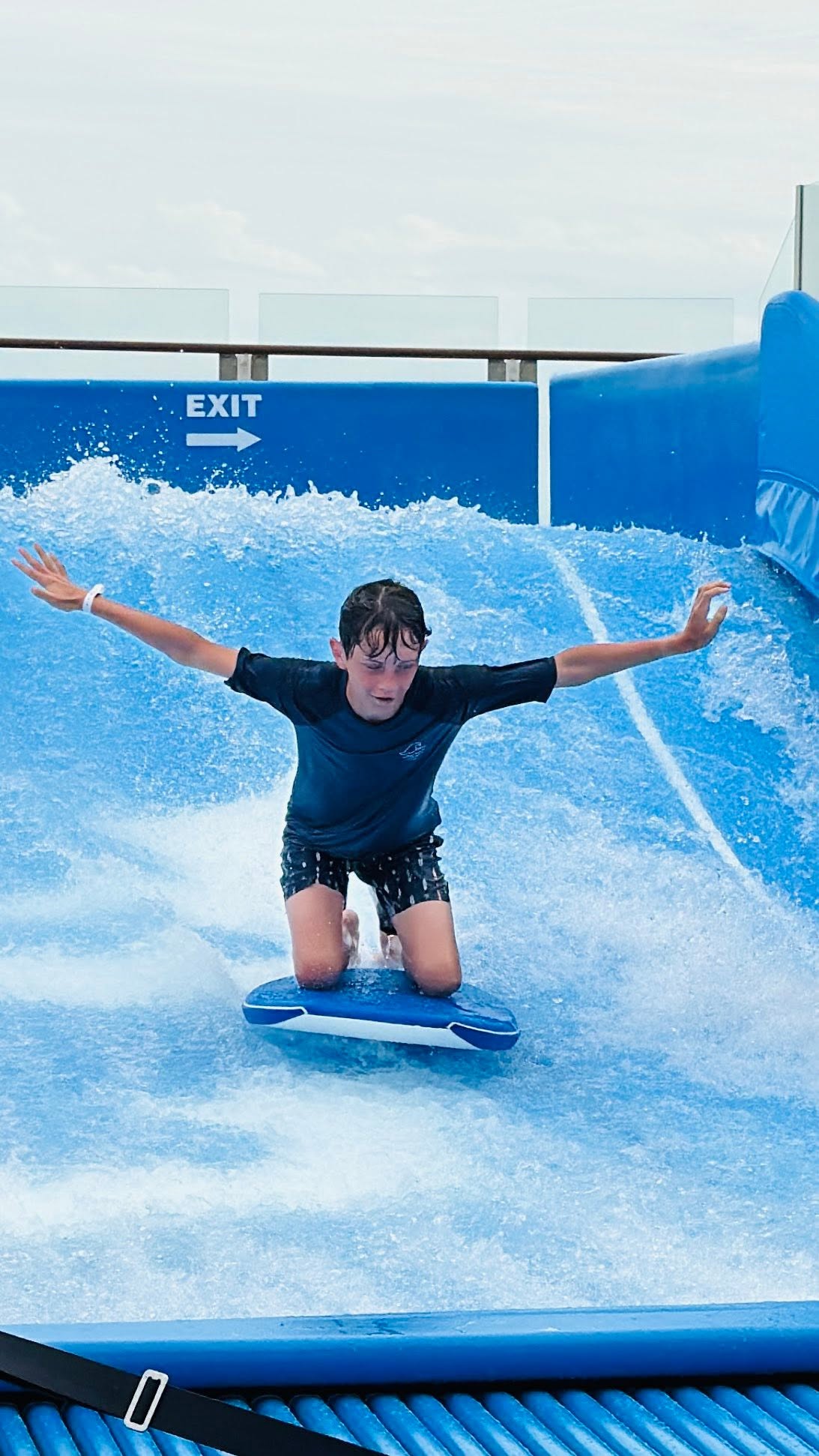 Flowrider waterslide activity
