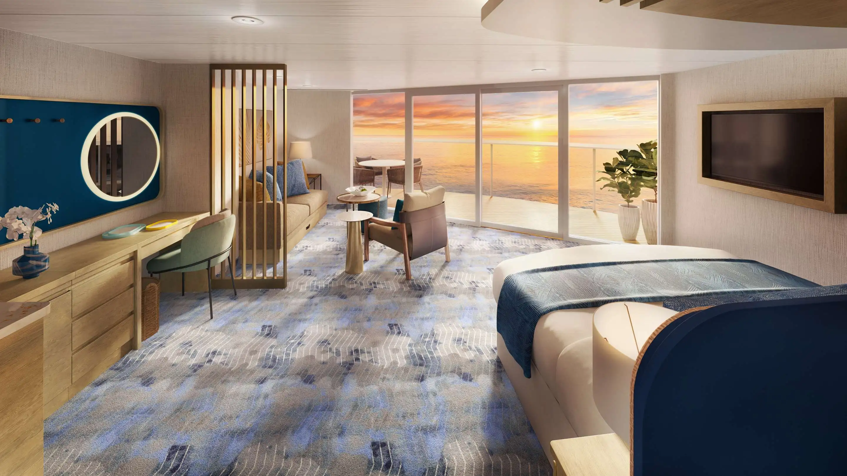 Icon Class suite bedroom