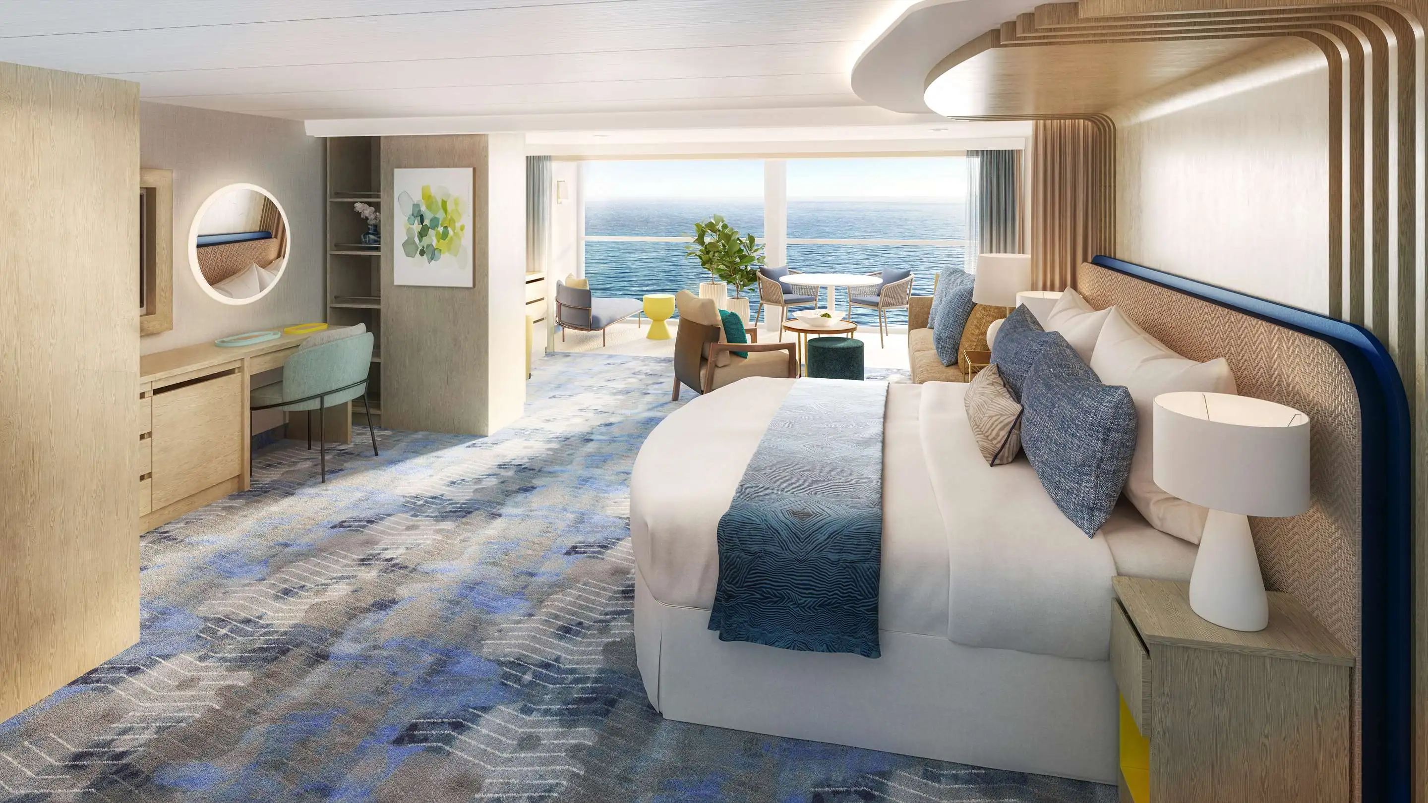 Icon Class suite living area