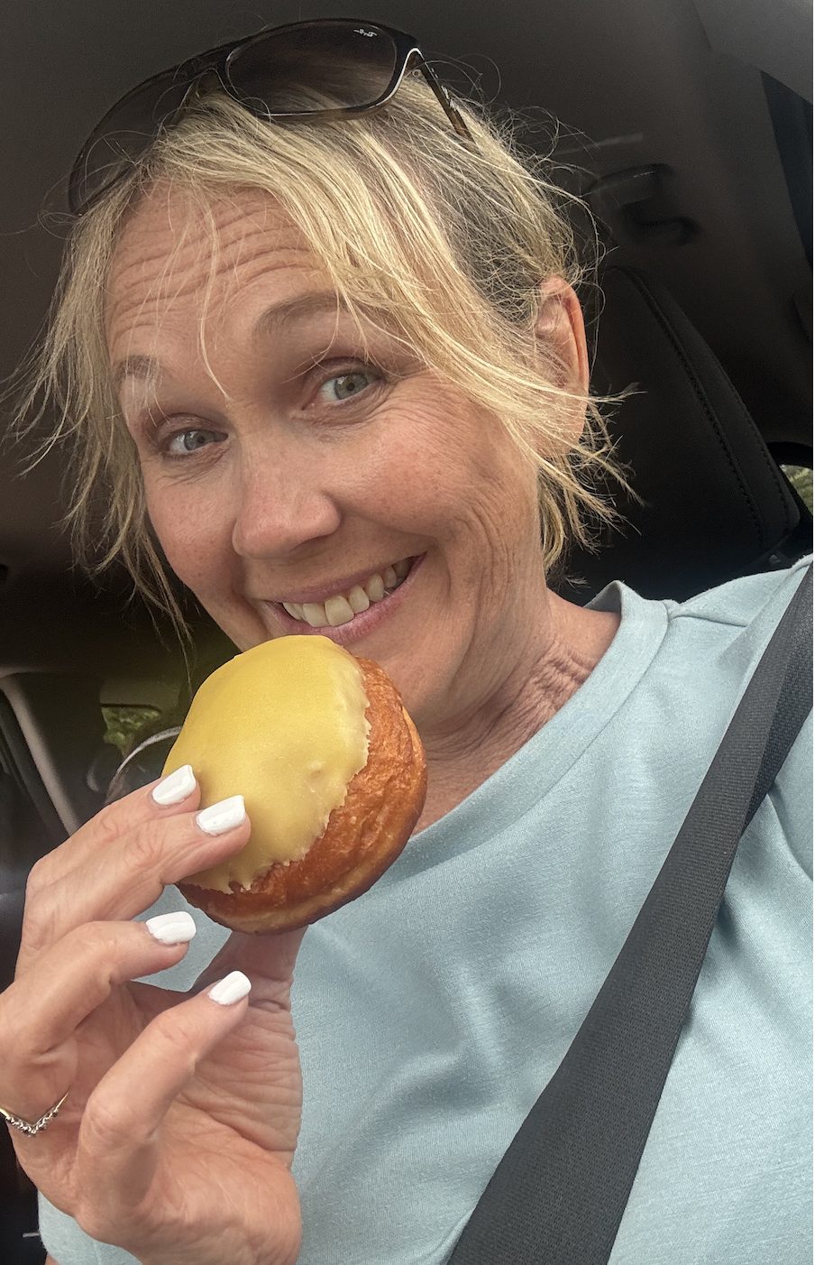 Fresh malasadas from Punalu'u Bakeshop