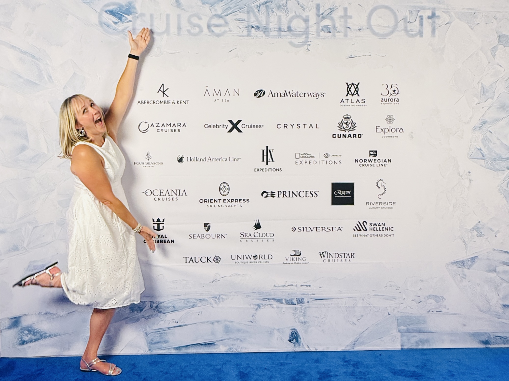 Cruise Night Out event at Virtuoso Travel Week 2026