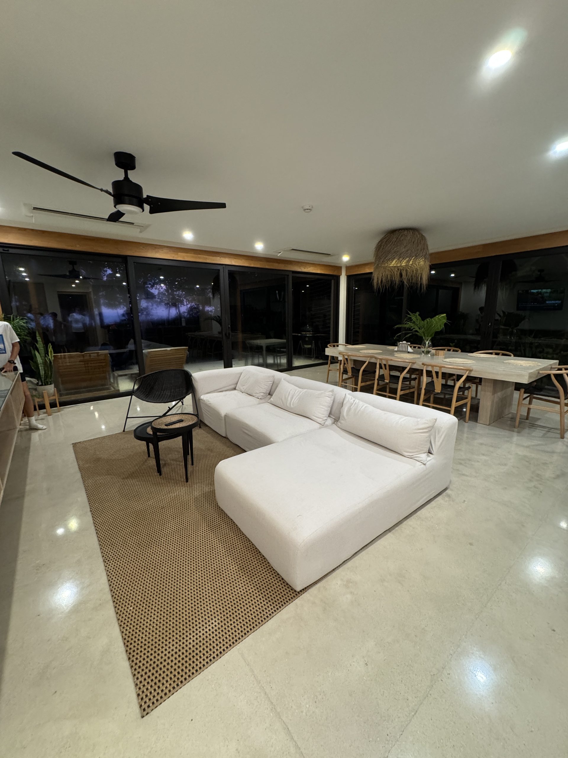 Villa living area