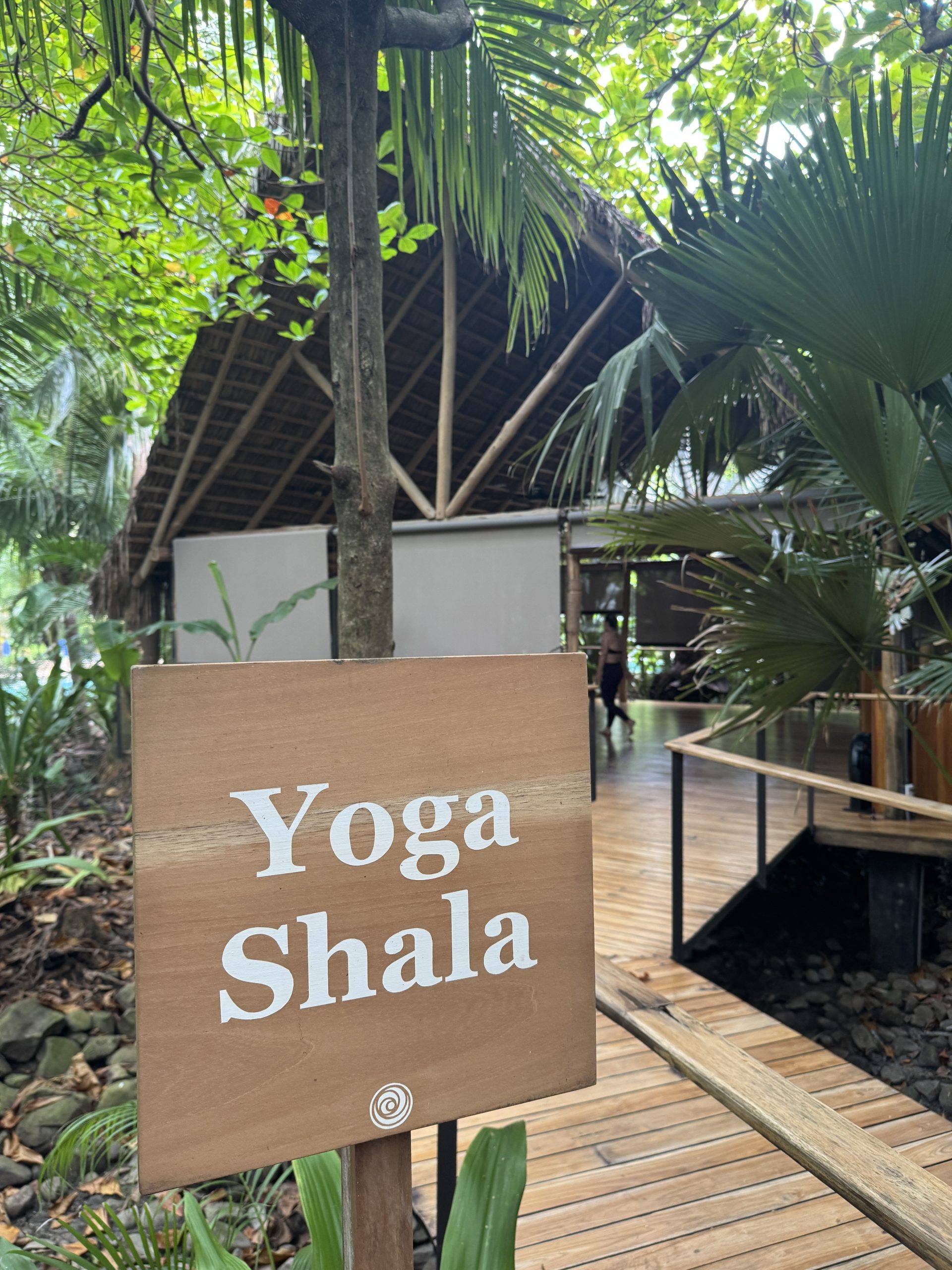Yoga shala at Nantipa