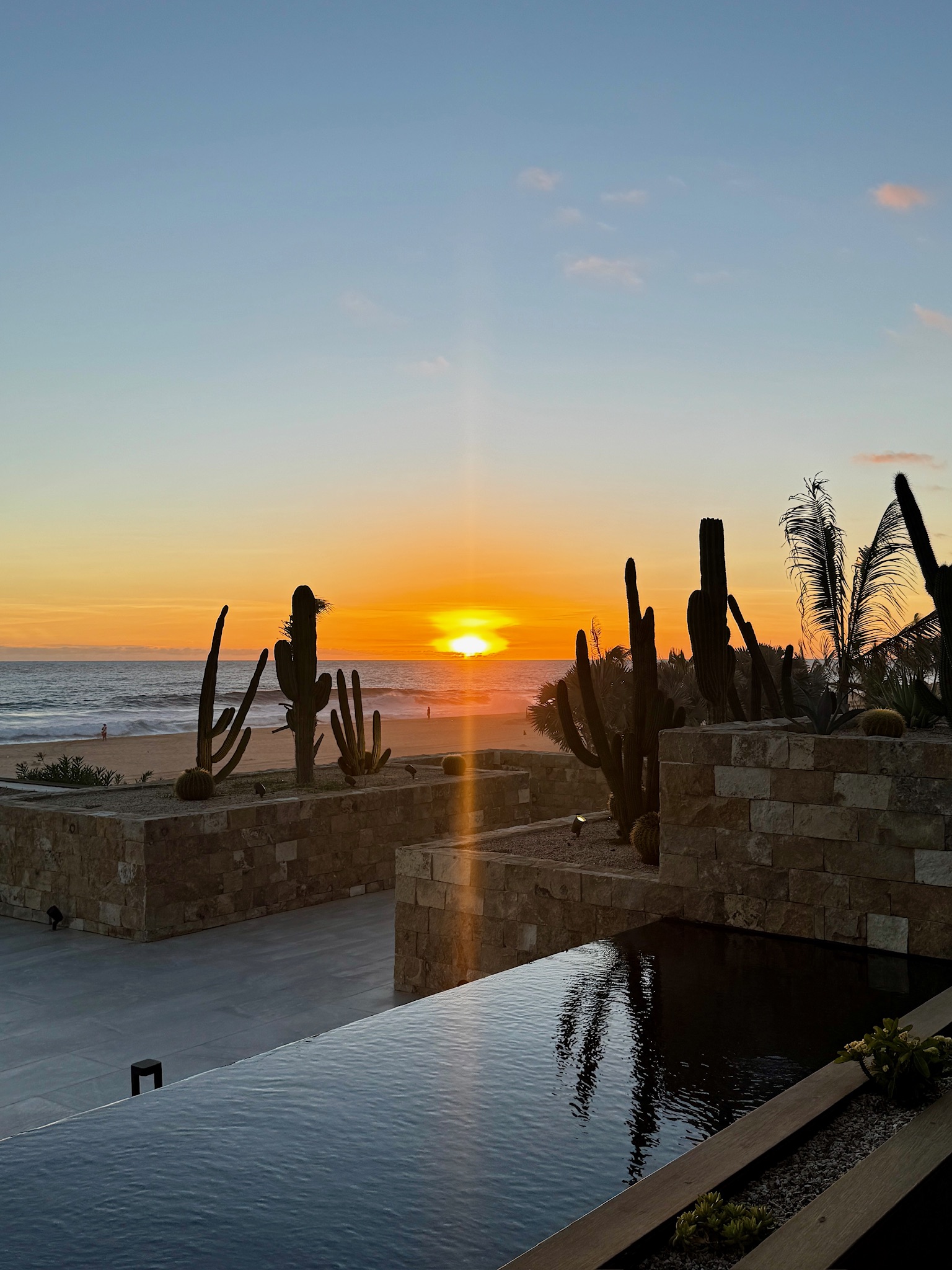 Sunset at Nobu Hotel Los Cabos