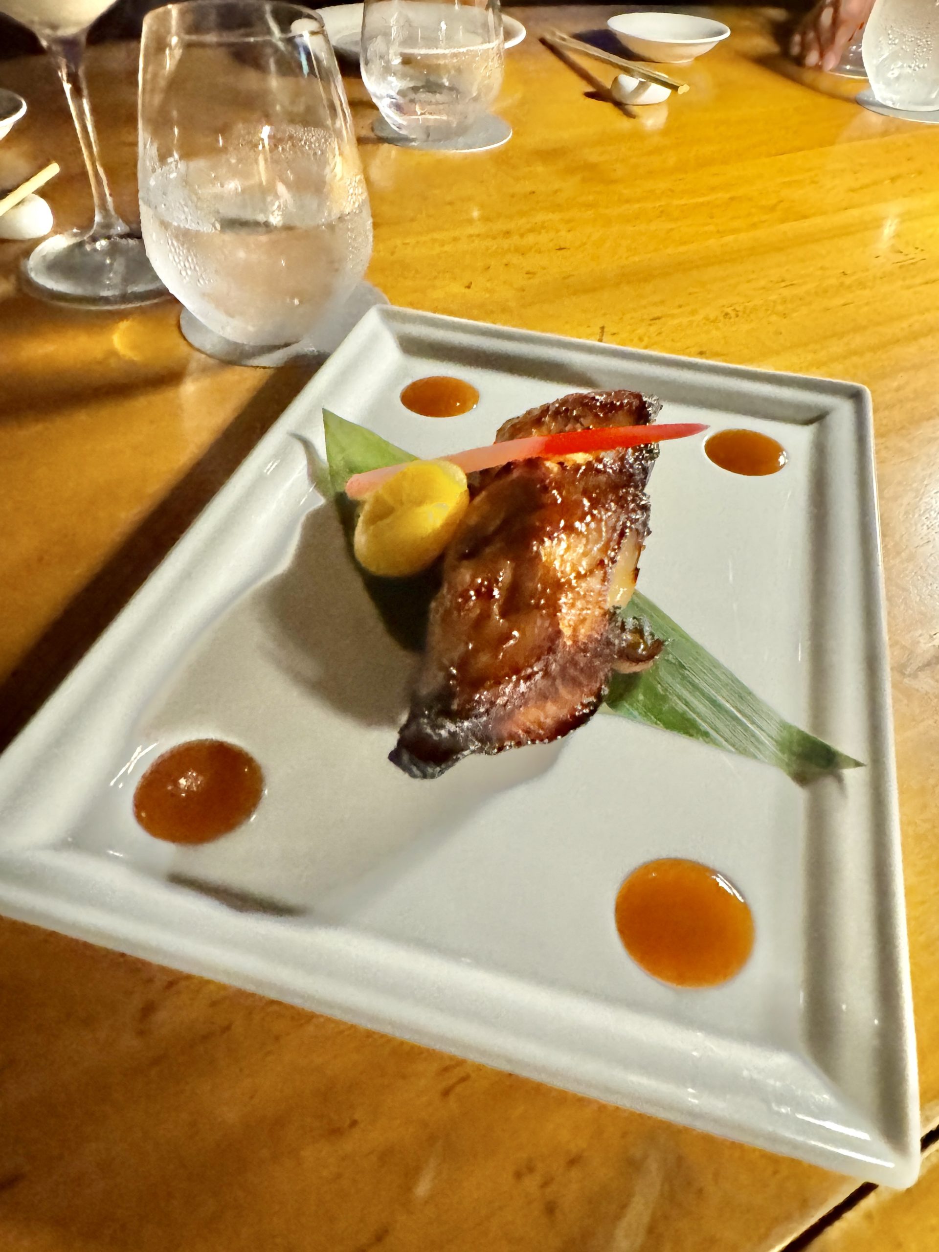 Black Cod with Miso at Nobu Los Cabos